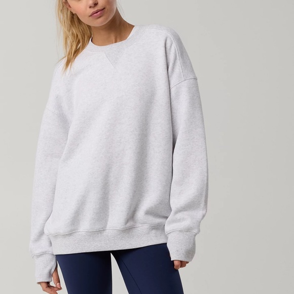 aerie Tops - OFFLINE By Aerie Cloud Fleece Oversized Crewneck Sweatshirt